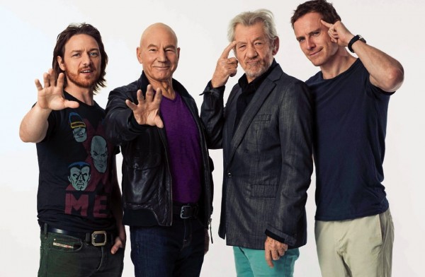 old and new professor x and magneto